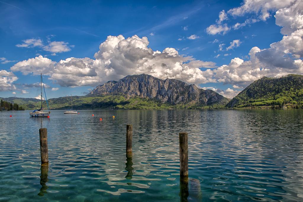 Gasthaus Pension Zur Nixe Steinbach am Attersee Luaran gambar