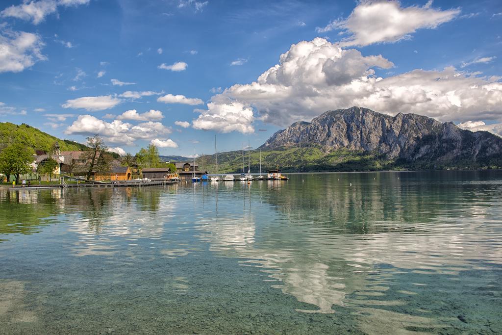 Gasthaus Pension Zur Nixe Steinbach am Attersee Luaran gambar