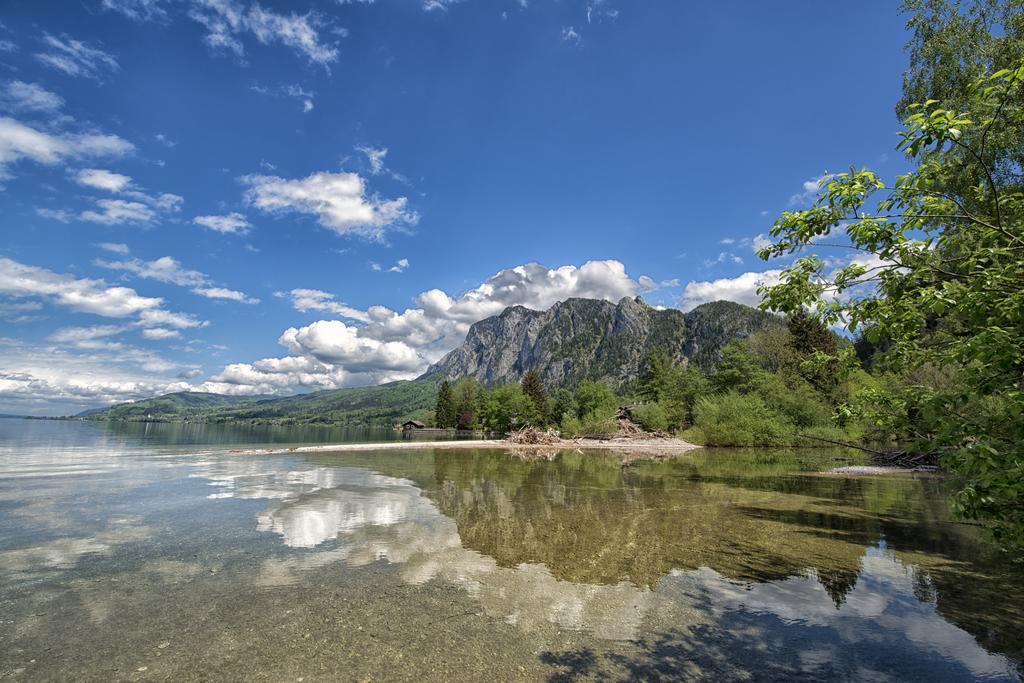 Gasthaus Pension Zur Nixe Steinbach am Attersee Luaran gambar